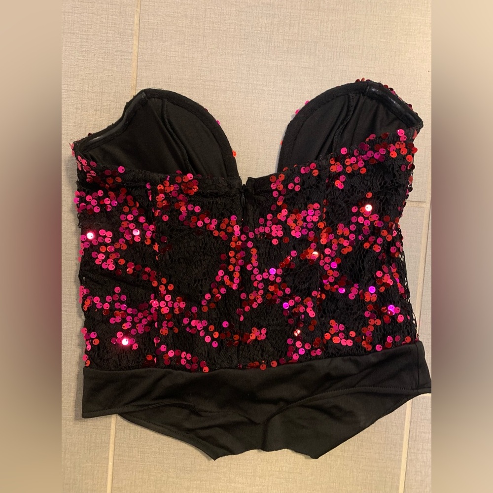 h:ours sequin top